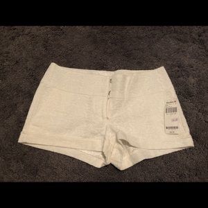 Day trip white shorts